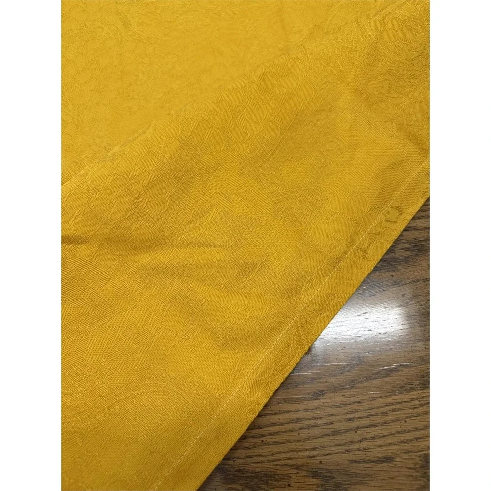 Vtg Italian Jacquard Tablecloth Tessitura Toscana Telerie Tuscan Villa Paisley